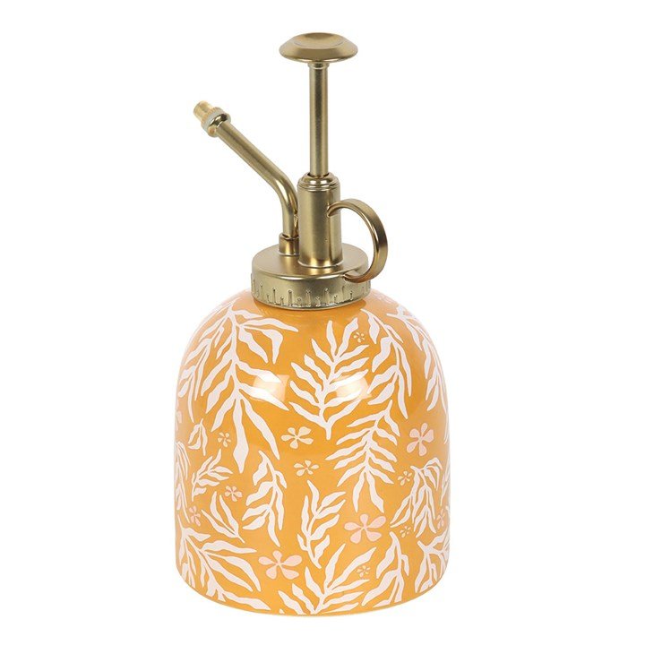 Summer Leaf Print Ceramic Plant Mister | Inspired Creative Gifts | UK Supplier