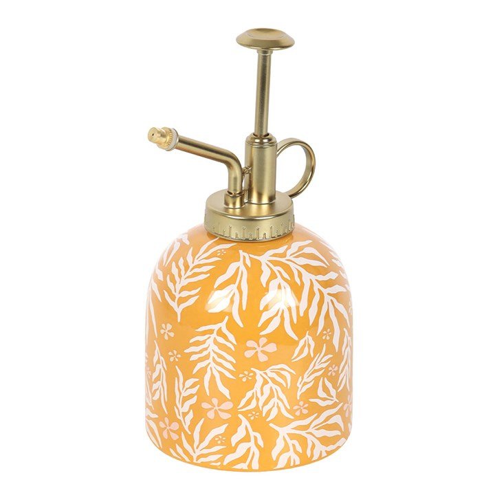 Summer Leaf Print Ceramic Plant Mister | Inspired Creative Gifts | UK Supplier