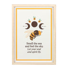 Summer Solstice Bee Framed Wall Art Print | Inspired Creative Gifts | UK Supplier