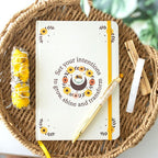 Summer Solstice Intention Journal with Citrine Pen | Inspired Creative Gifts | UK Supplier