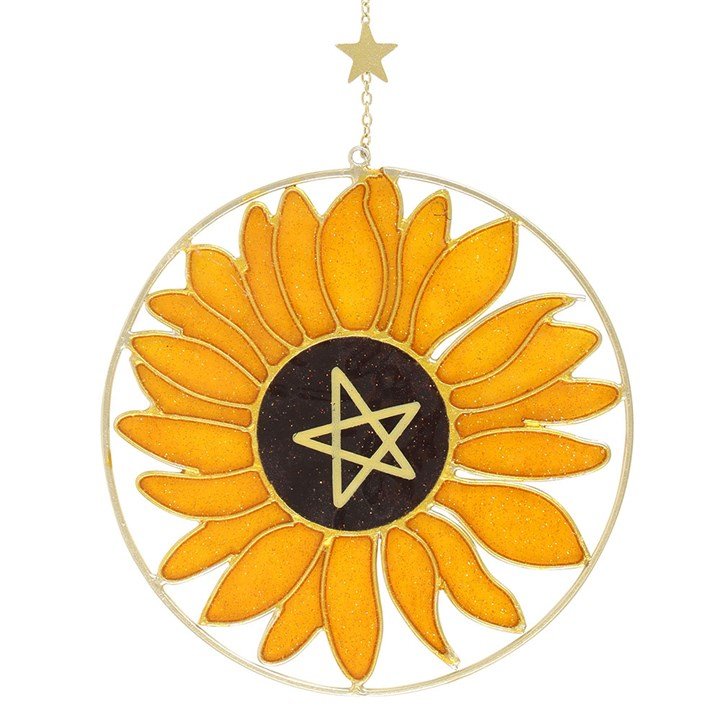 Summer Solstice Sunflower Suncatcher | Inspired Creative Gifts | UK Supplier