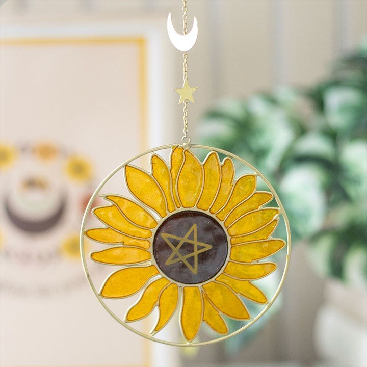 Summer Solstice Sunflower Suncatcher | Inspired Creative Gifts | UK Supplier