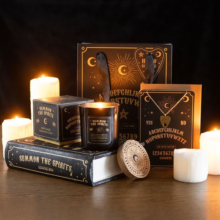 Summon the Spirits Talking Board White Sage Candle | Inspired Creative Gifts | UK Supplier
