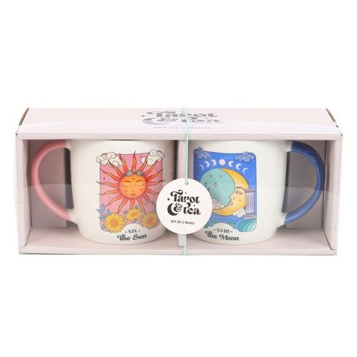 Sun and Moon Celestial Mug Set | Inspired Creative Gifts | UK Supplier