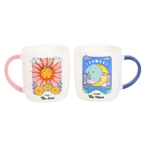 Sun and Moon Celestial Mug Set | Inspired Creative Gifts | UK Supplier