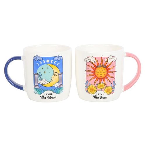 Sun and Moon Celestial Mug Set | Inspired Creative Gifts | UK Supplier