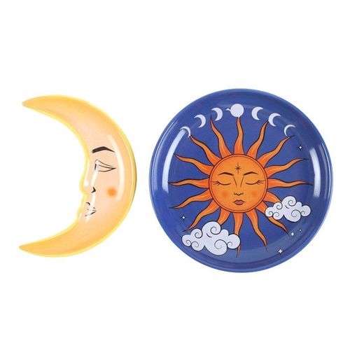 Sun and Moon Celestial Stacking Trinket Dish | Inspired Creative Gifts | UK Supplier