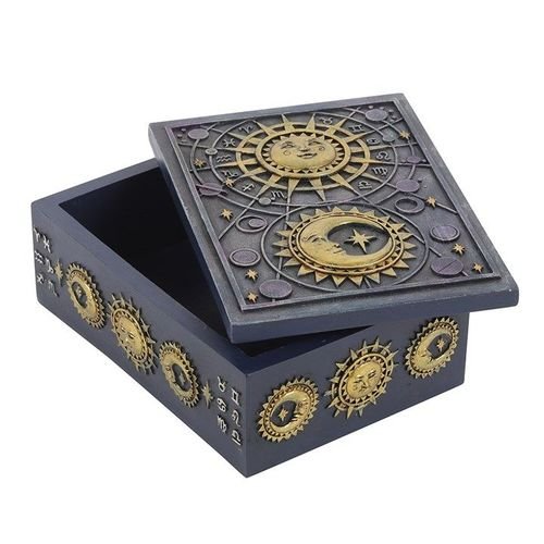 Sun and Moon Resin Storage Box | Inspired Creative Gifts | UK Supplier