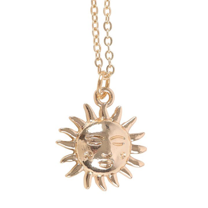 Sun Necklace on Birthday Card | Inspired Creative Gifts | UK Supplier