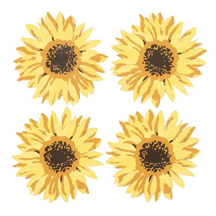 Sunflower Coaster Set | Inspired Creative Gifts | UK Supplier