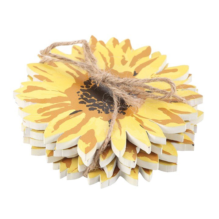 Sunflower Coaster Set | Inspired Creative Gifts | UK Supplier