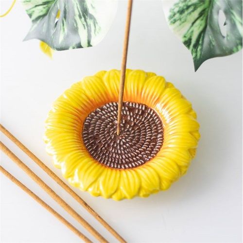 Sunflower Incense Stick Holder | Inspired Creative Gifts | UK Supplier