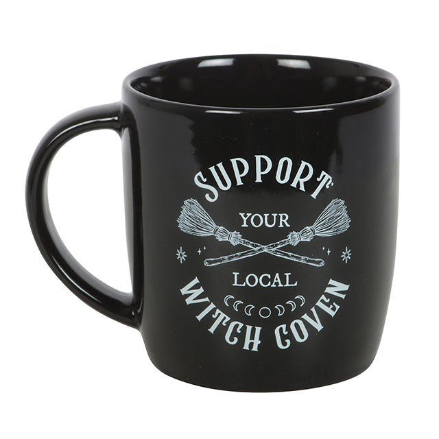 Support Your Local Witch Coven Mug | Inspired Creative Gifts | UK Supplier