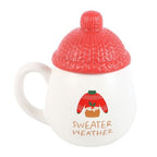 Sweater Weather Lidded Mug | Inspired Creative Gifts | UK Supplier
