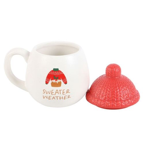 Sweater Weather Lidded Mug | Inspired Creative Gifts | UK Supplier