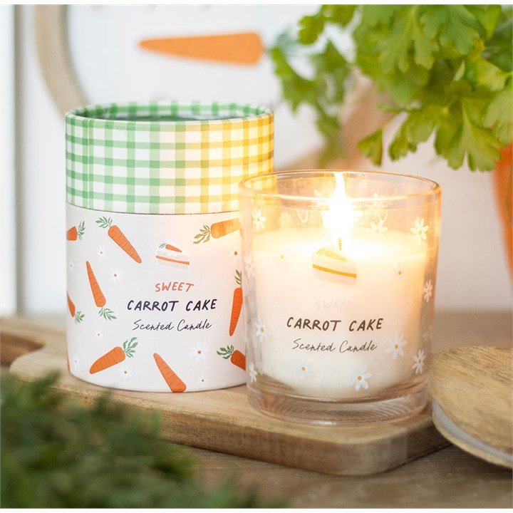 Sweet Carrot Cake Candle | Inspired Creative Gifts | UK Supplier