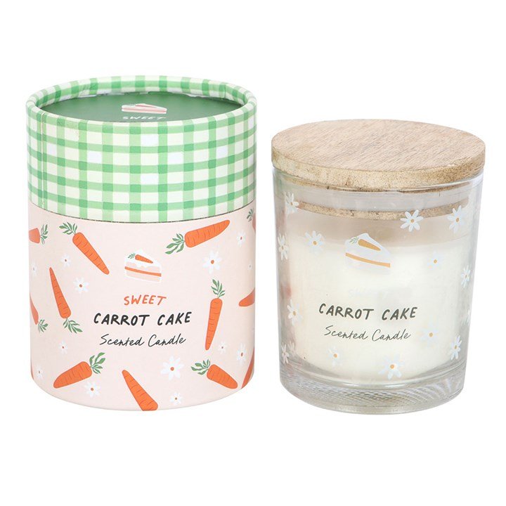 Sweet Carrot Cake Candle | Inspired Creative Gifts | UK Supplier