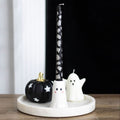 Sweet Ghost Candle Holder with Taper Candle | Inspired Creative Gifts | UK Supplier