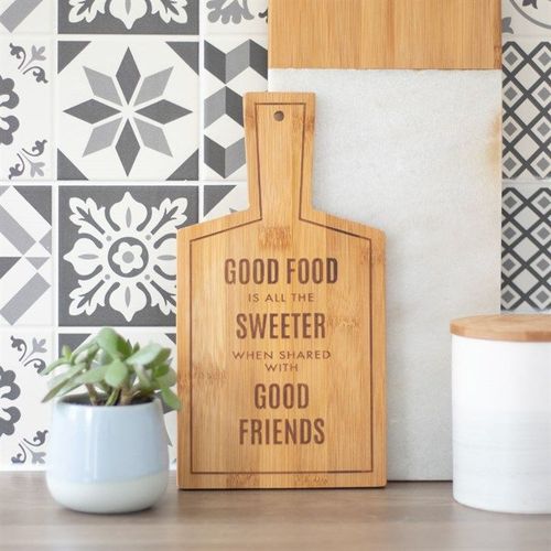 Sweeter When Shared Bamboo Serving Board | Inspired Creative Gifts | UK Supplier