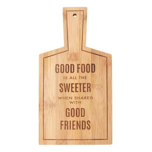 Sweeter When Shared Bamboo Serving Board | Inspired Creative Gifts | UK Supplier