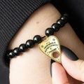 Talking Board Planchette Beaded Charm Bracelet | Inspired Creative Gifts | UK Supplier