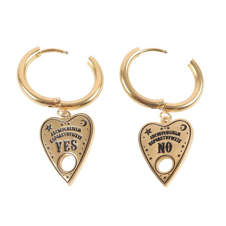 Talking Board Planchette Earrings | Inspired Creative Gifts | UK Supplier