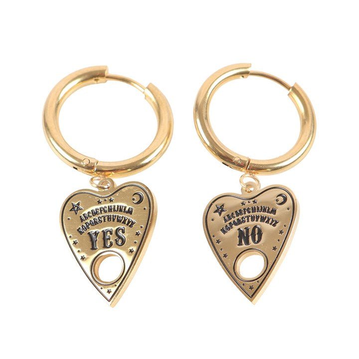 Talking Board Planchette Earrings | Inspired Creative Gifts | UK Supplier