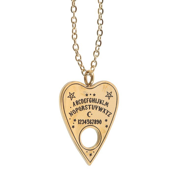 Talking Board Planchette Necklace Greeting Card | Inspired Creative Gifts | UK Supplier