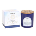 Taurus Amber & Vanilla Gemstone Zodiac Candle | Inspired Creative Gifts | UK Supplier