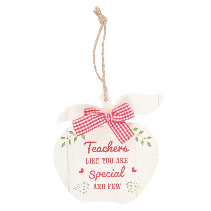 Teachers Like You Apple Hanging Decoration | Inspired Creative Gifts | UK Supplier