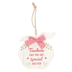 Teachers Like You Apple Hanging Decoration | Inspired Creative Gifts | UK Supplier