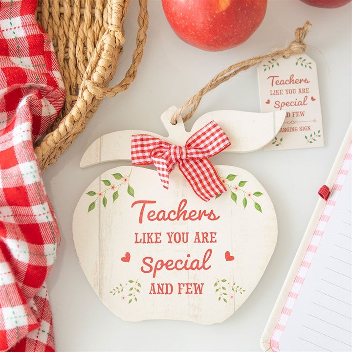 Teachers Like You Apple Hanging Decoration | Inspired Creative Gifts | UK Supplier
