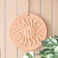 Terracotta Sun Plaque | Inspired Creative Gifts | UK Supplier