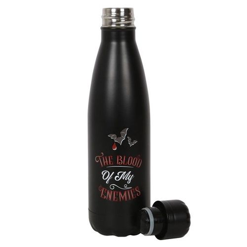 The Blood Of My Enemies Metal Water Bottle | Inspired Creative Gifts | UK Supplier