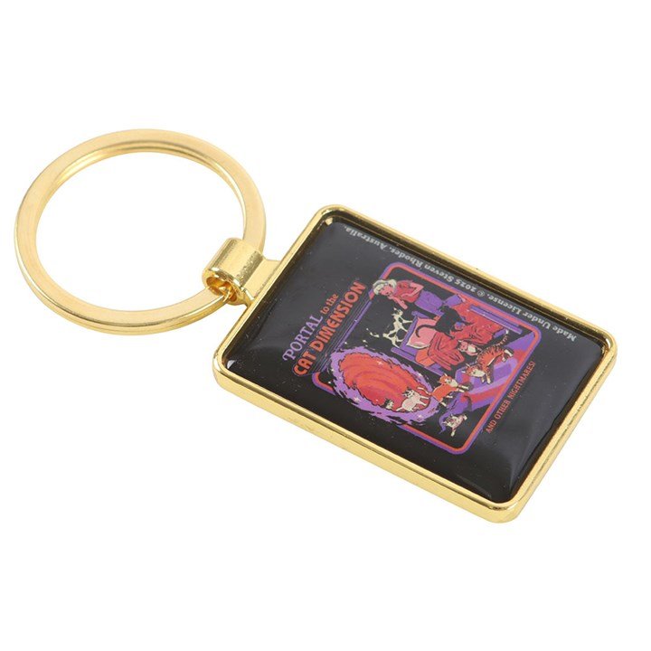 The Cat Dimension Keyring by Steven Rhodes | Inspired Creative Gifts | UK Supplier