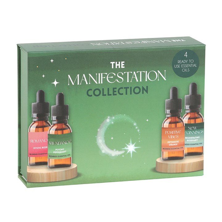 The Manifestation Collection Blended Essential Oil Set | Inspired Creative Gifts | UK Supplier