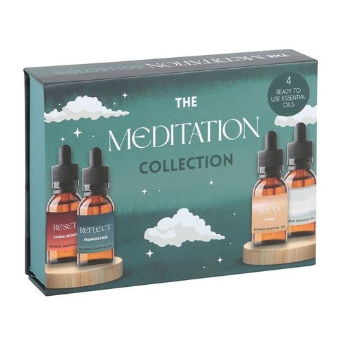 The Meditation Collection Blended Essential Oil Set | Inspired Creative Gifts | UK Supplier