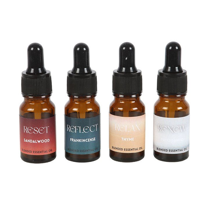 The Meditation Collection Blended Essential Oil Set | Inspired Creative Gifts | UK Supplier