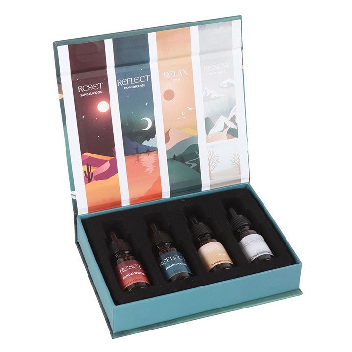 The Meditation Collection Blended Essential Oil Set | Inspired Creative Gifts | UK Supplier