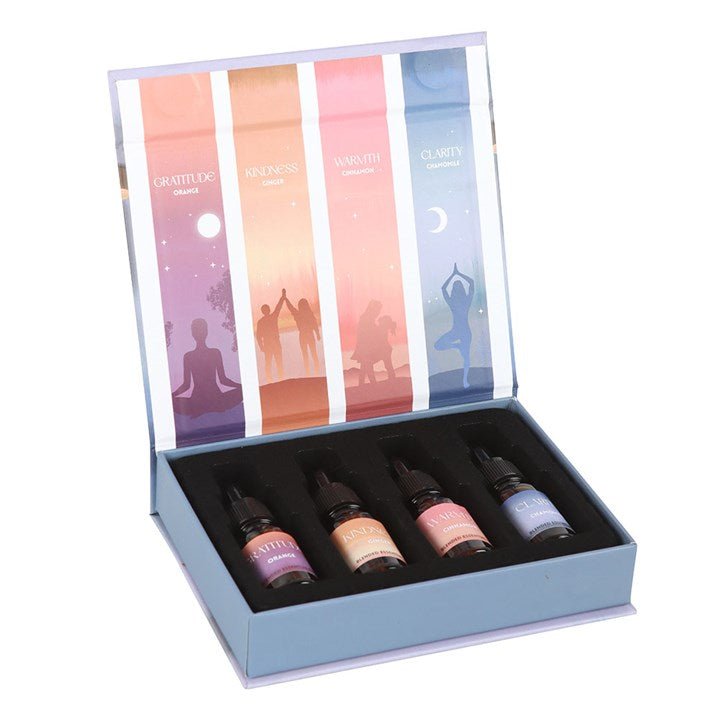 The Mindfulness Collection Blended Essential Oil Set | Inspired Creative Gifts | UK Supplier