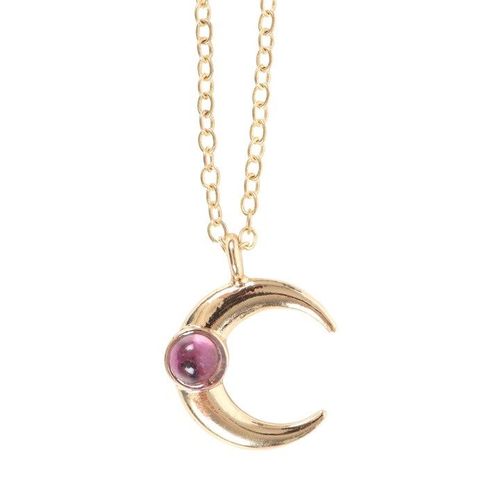 The Moon Celestial Amethyst Necklace Card | Inspired Creative Gifts | UK Supplier