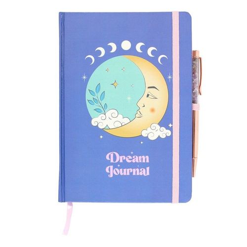 The Moon Dream Journal with Amethyst Pen | Inspired Creative Gifts | UK Supplier