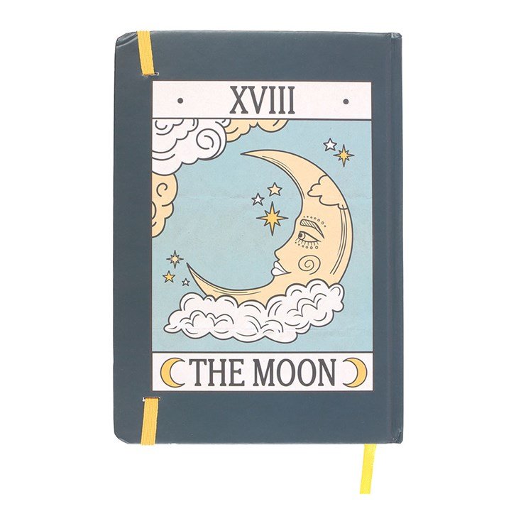 The Moon Vintage Tarot A5 Notebook | Inspired Creative Gifts | UK Supplier