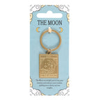The Moon Vintage Tarot Keyring | Inspired Creative Gifts | UK Supplier