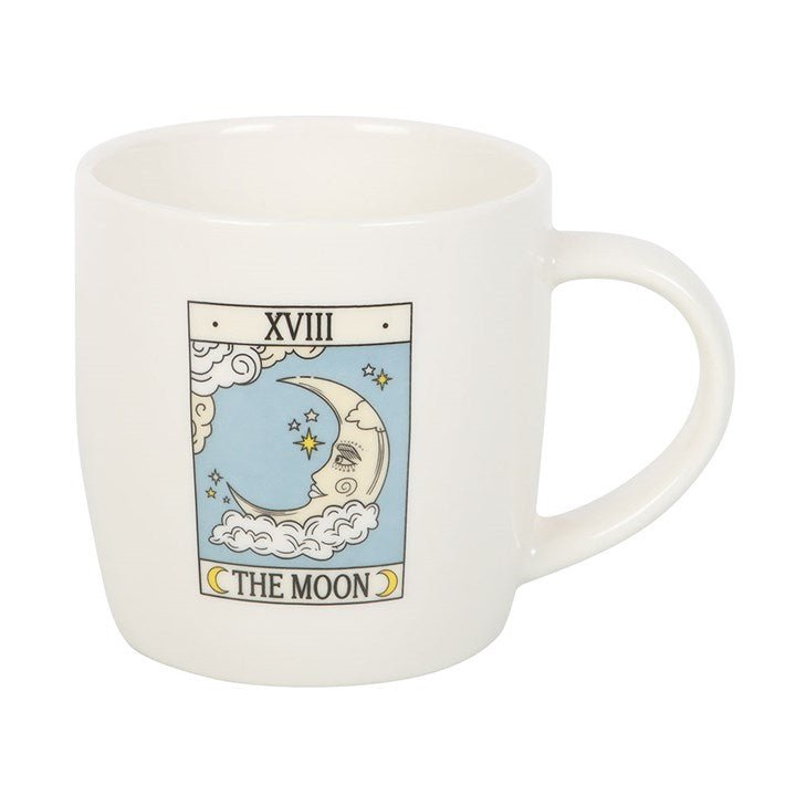The Moon Vintage Tarot Mug | Inspired Creative Gifts | UK Supplier