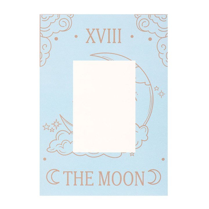 The Moon Vintage Tarot Necklace on Greeting Card | Inspired Creative Gifts | UK Supplier