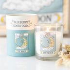 The Moon Vintage Tarot Vanilla Candle | Inspired Creative Gifts | UK Supplier