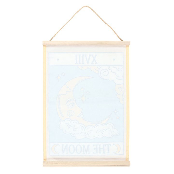 The Moon Vintage Tarot Wall Hanging | Inspired Creative Gifts | UK Supplier