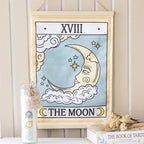 The Moon Vintage Tarot Wall Hanging | Inspired Creative Gifts | UK Supplier