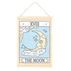 The Moon Vintage Tarot Wall Hanging | Inspired Creative Gifts | UK Supplier
